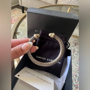 David Yurman 7mm cable bracelet